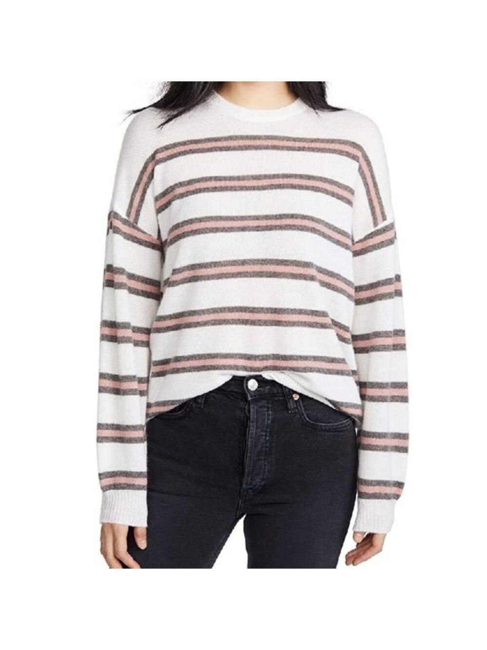 ATM ANTHONY THOMAS MELILLOStripe Cashmere Sweater